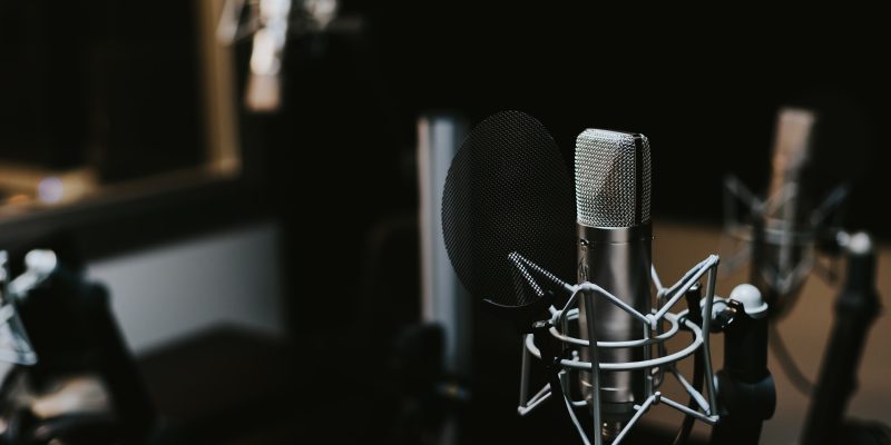 microphone is a studio